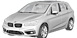 BMW F45 U3412 Fault Code
